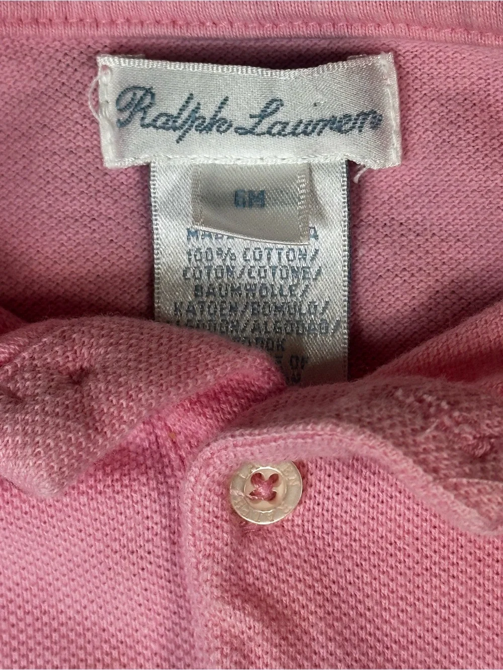 Ralph Lauren soft pink